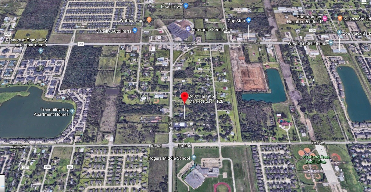 2407 FM-1128 Rd, Pearland, TX for sale Aerial- Image 1 of 1