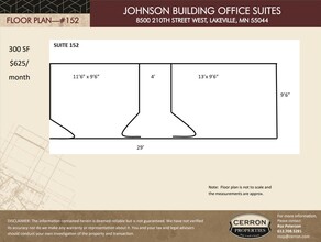 8500 210th St W, Lakeville, MN for lease Floor Plan- Image 1 of 1