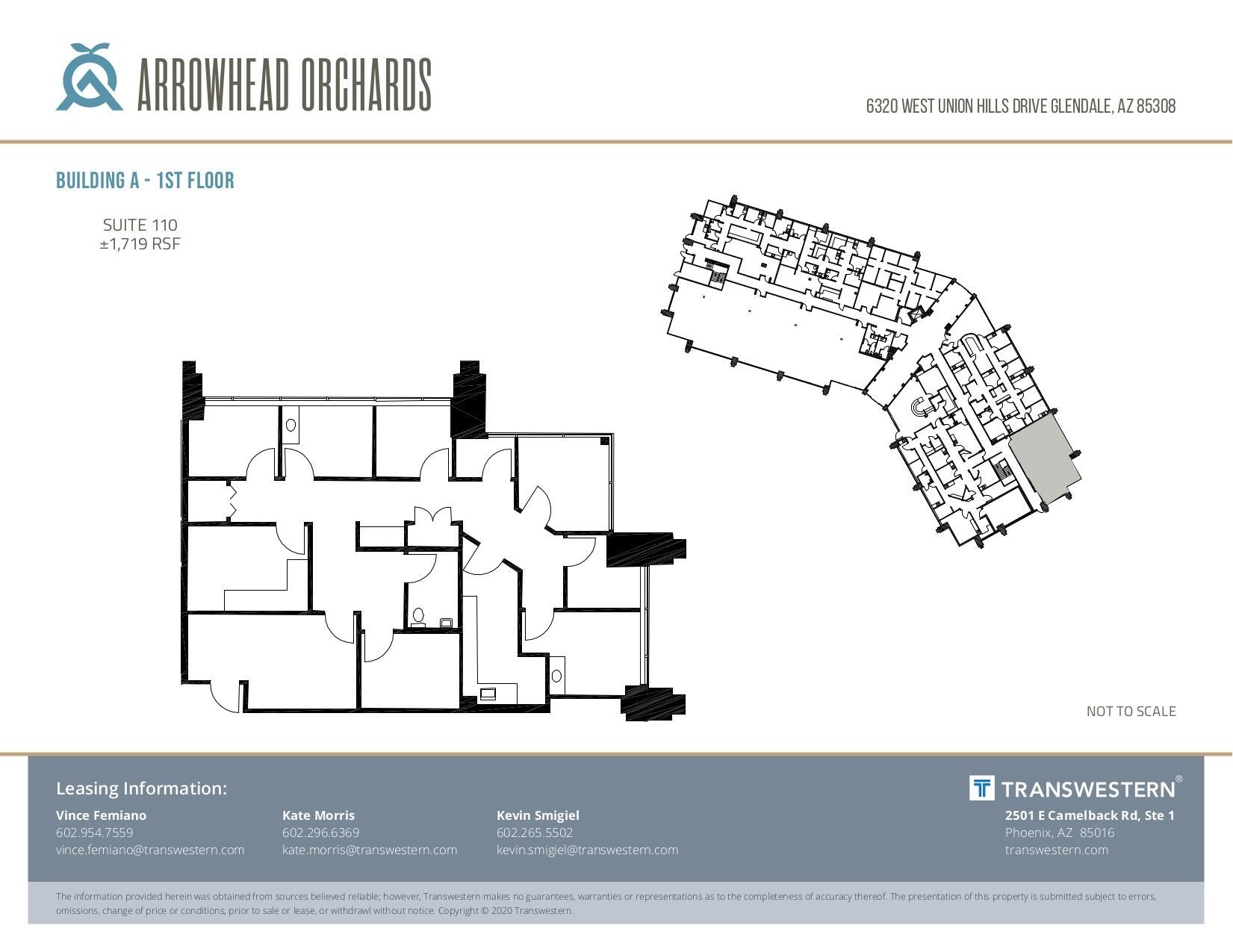 6320 W Union Hills Dr, Glendale, AZ for lease Floor Plan- Image 1 of 1