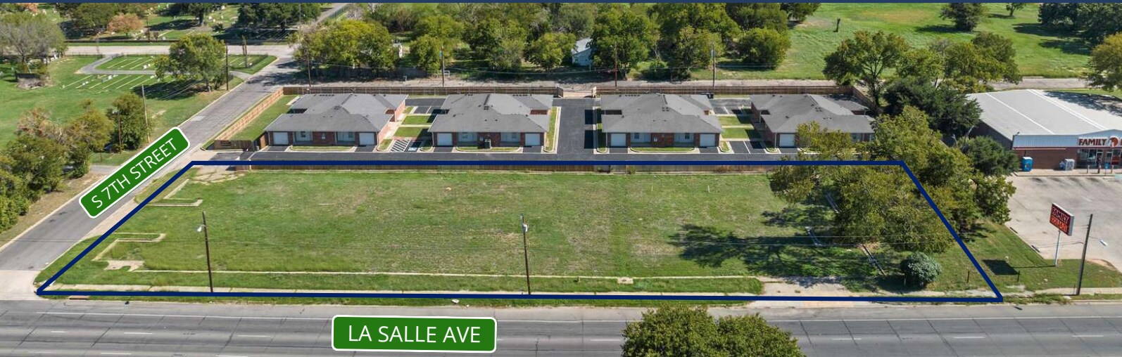 700 La Salle Ave, Waco, TX for sale Aerial- Image 1 of 1