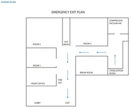 1810 Fullerton Ave, Corona, CA for lease Floor Plan- Image 1 of 3