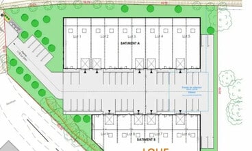 Flex in Rousset for lease Site Plan- Image 2 of 2