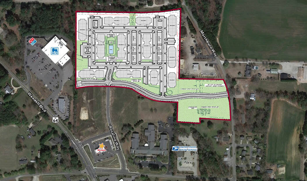 0 Rosaline Way, Wendell, NC for sale Site Plan- Image 1 of 3