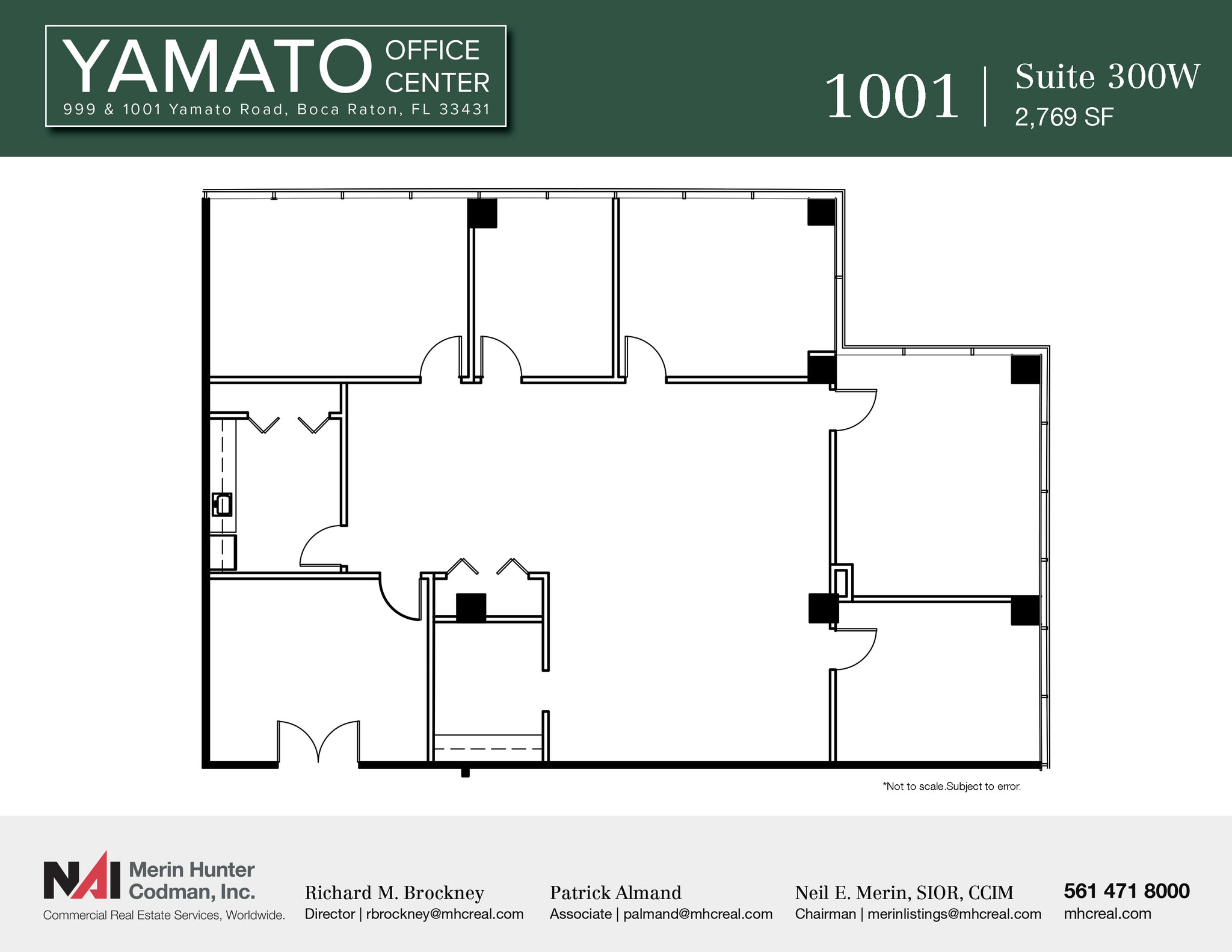 999 Yamato Rd, Boca Raton, FL for lease Floor Plan- Image 1 of 2