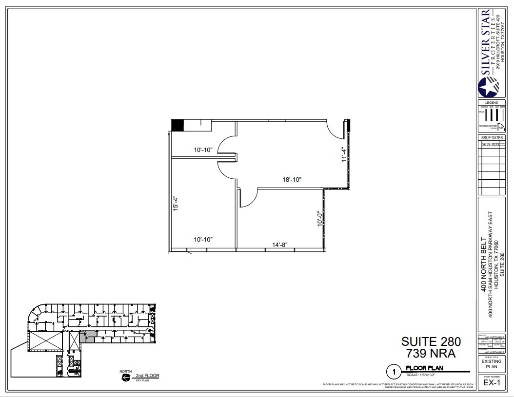 400 N Sam Houston Pky E, Houston, TX for lease Floor Plan- Image 1 of 1