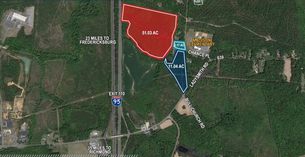 Bull Church Rd, Ruther Glen, VA for sale - Building Photo - Image 1 of 1