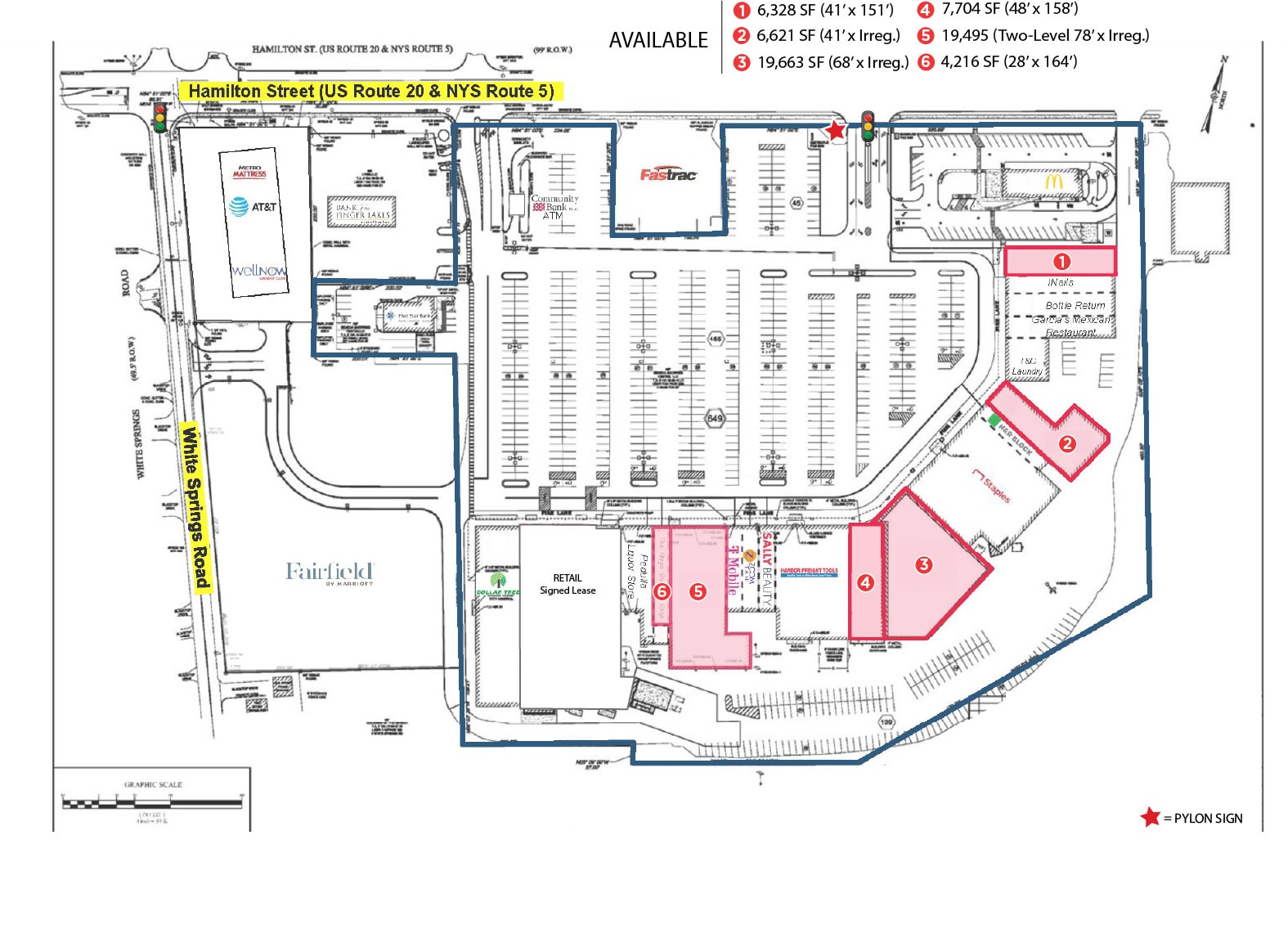 337-381 Hamilton St, Geneva, NY for lease Site Plan- Image 1 of 1