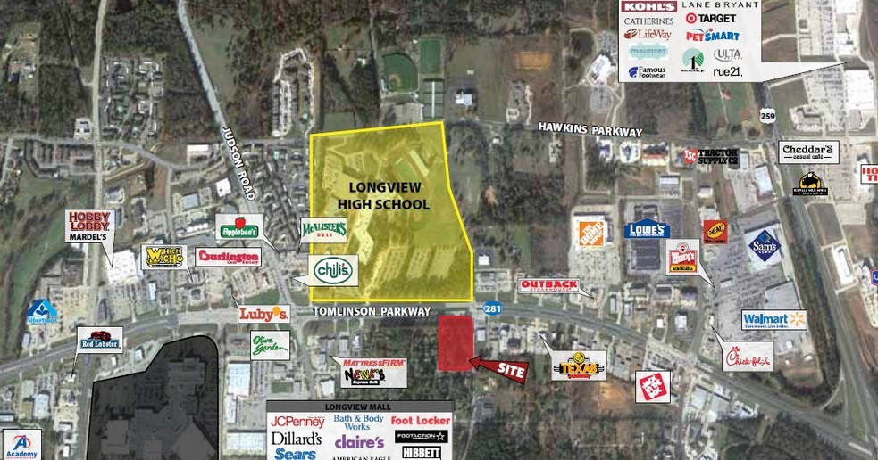 E Loop 281 & Airline Rd, Longview, TX 75605