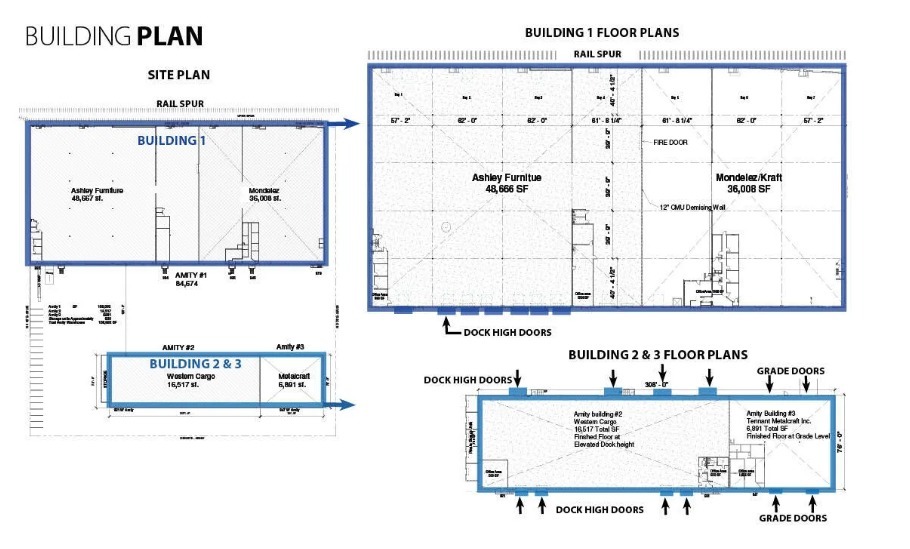 921 Amity Rd portfolio of 2 properties for sale on LoopNet.com - Site Plan - Image 2 of 2