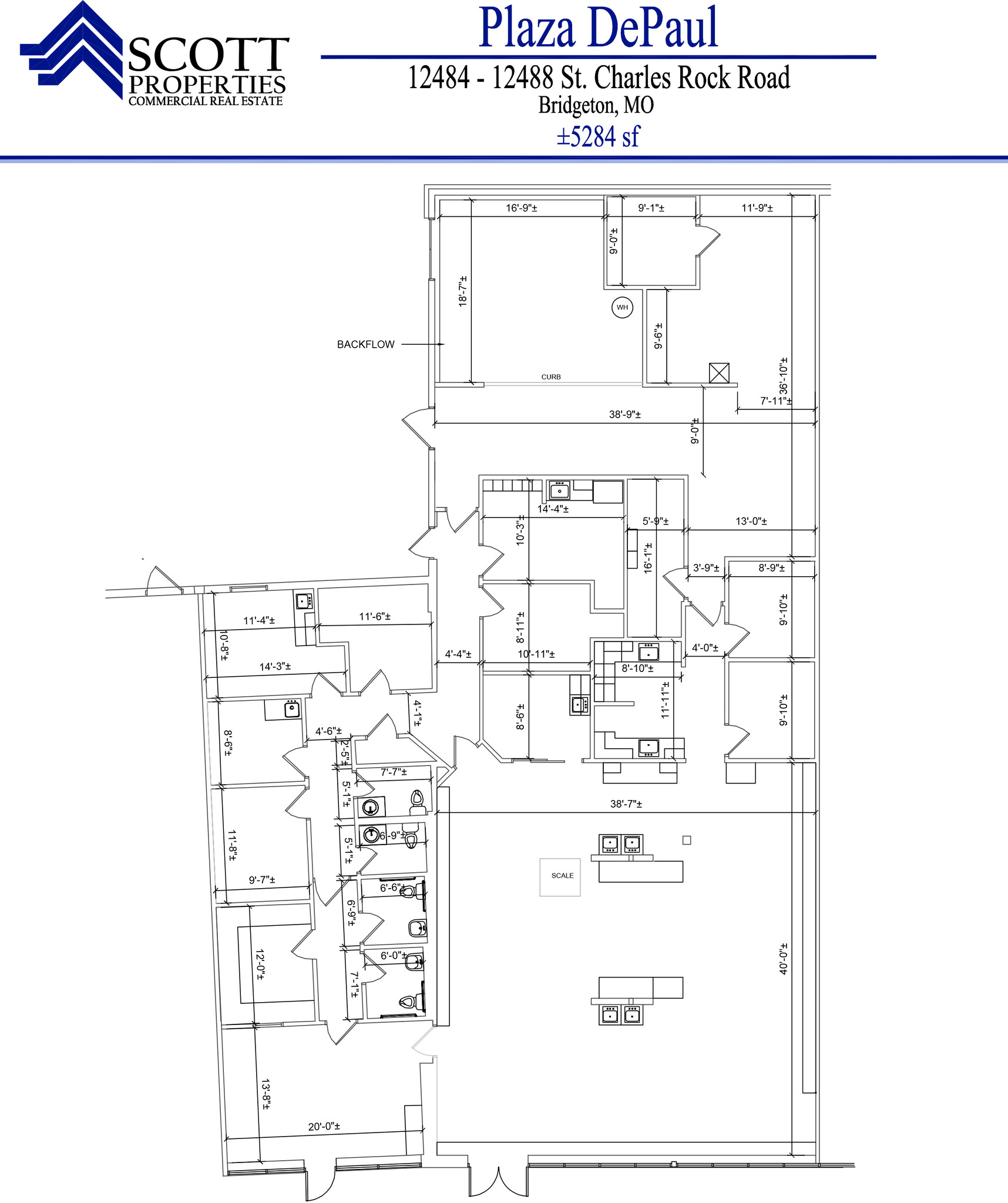 12400-12490 St. Charles Rock Rd, Bridgeton, MO for lease Building Photo- Image 1 of 1