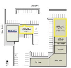 3217 E Shea Blvd, Phoenix, AZ for lease Site Plan- Image 1 of 1
