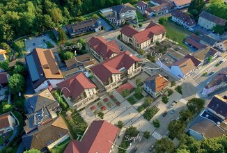 Frangy - AERIAL map view