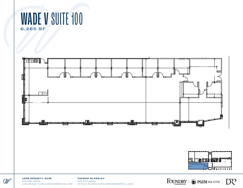 5440 Wade Park Blvd, Raleigh, NC for lease Floor Plan- Image 1 of 2