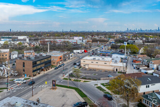 5097 N Elston Ave, Chicago, IL - aerial  map view