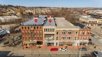 92 W Main St, Uniontown, PA - AERIAL  map view - Image1