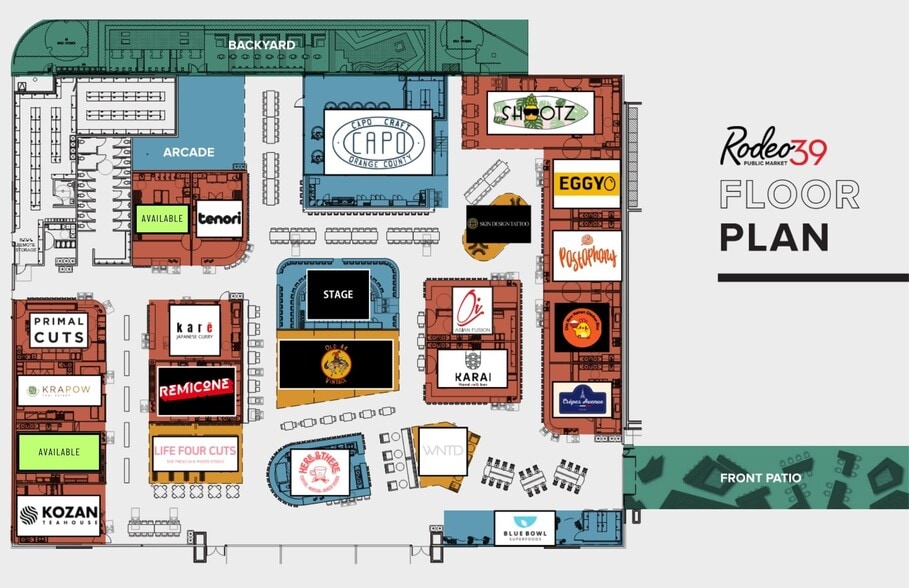 12885 Beach Blvd, Stanton, CA for lease - Site Plan - Image 2 of 13