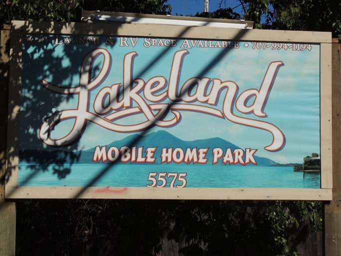 Lakeland & Lakefront Mobile Home Park Clearlake, CA for Sale