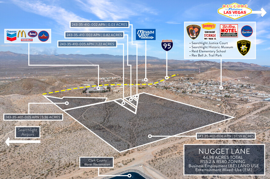 S Nugget Lane, Searchlight, NV for sale - Primary Photo - Image 1 of 13