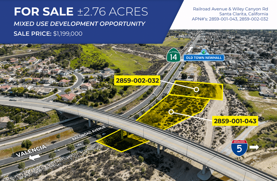 Railroad Avenue & Wiley Canyon Road, Santa Clarita, CA 91321 | LoopNet