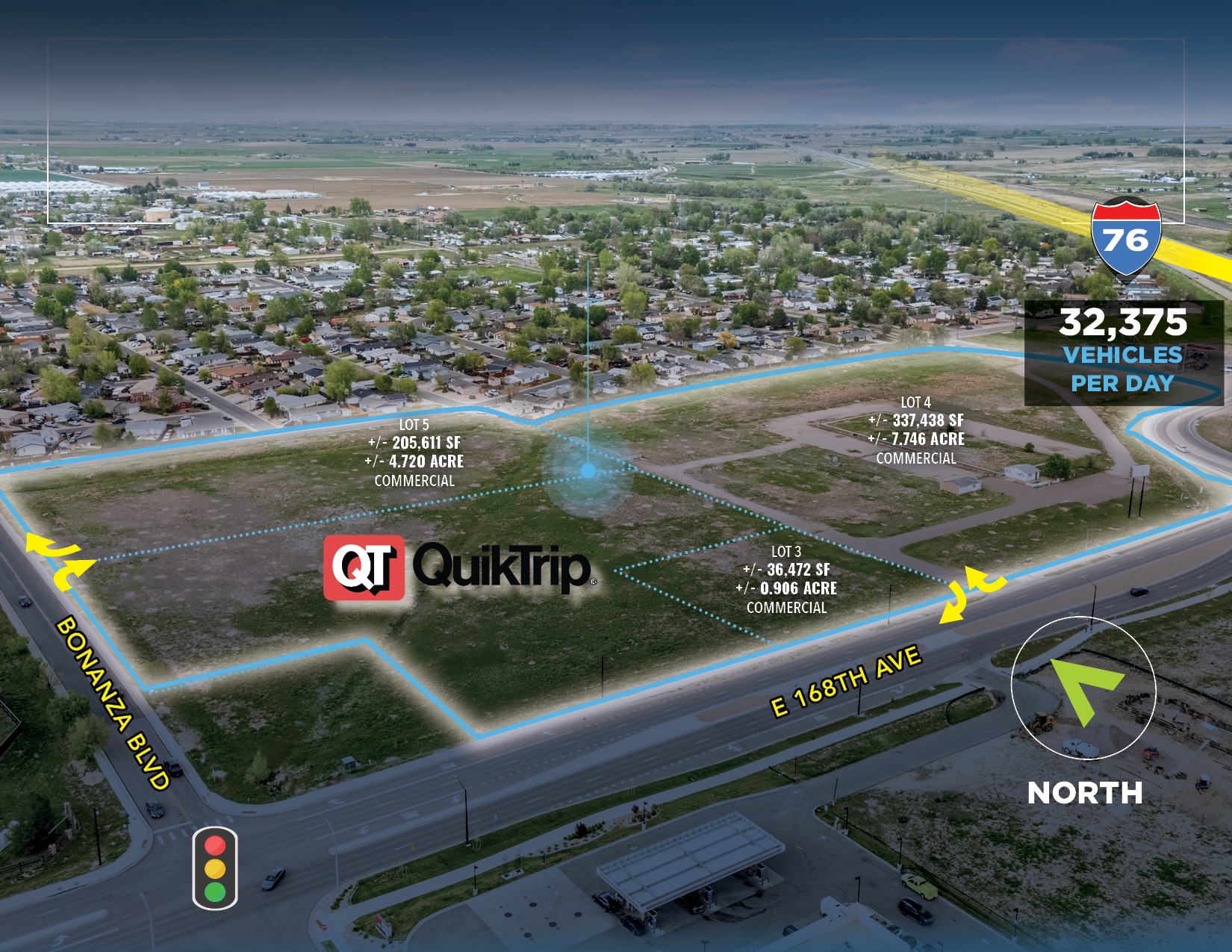 NWQ of 168th & I-76, Lochbuie, CO for sale Building Photo- Image 1 of 4