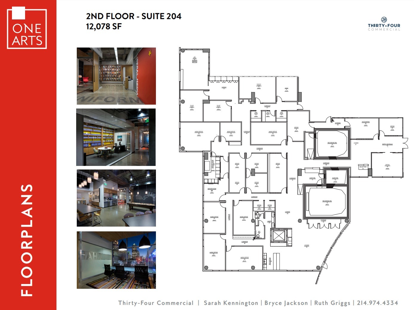 1722 Routh St, Dallas, TX for lease Floor Plan- Image 1 of 1