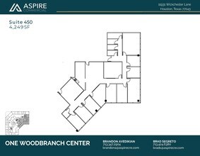 11931 Wickchester Ln, Houston, TX for lease Floor Plan- Image 1 of 1