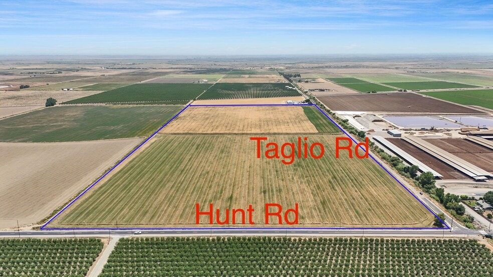 S. Hunt Road, Gustine, CA for sale - Aerial - Image 1 of 7