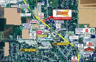 929 W Springfield Rd, Taylorville, IL - AERIAL map view - Image1