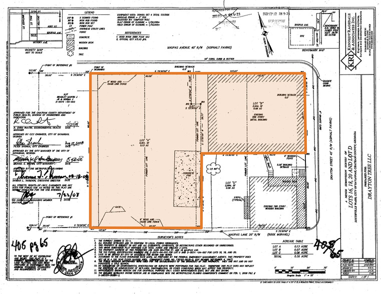 25 E Maupas Ave, Savannah, GA for lease - Site Plan - Image 2 of 10