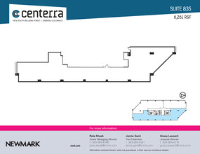 1873 S Bellaire St, Denver, CO for lease Floor Plan- Image 1 of 2