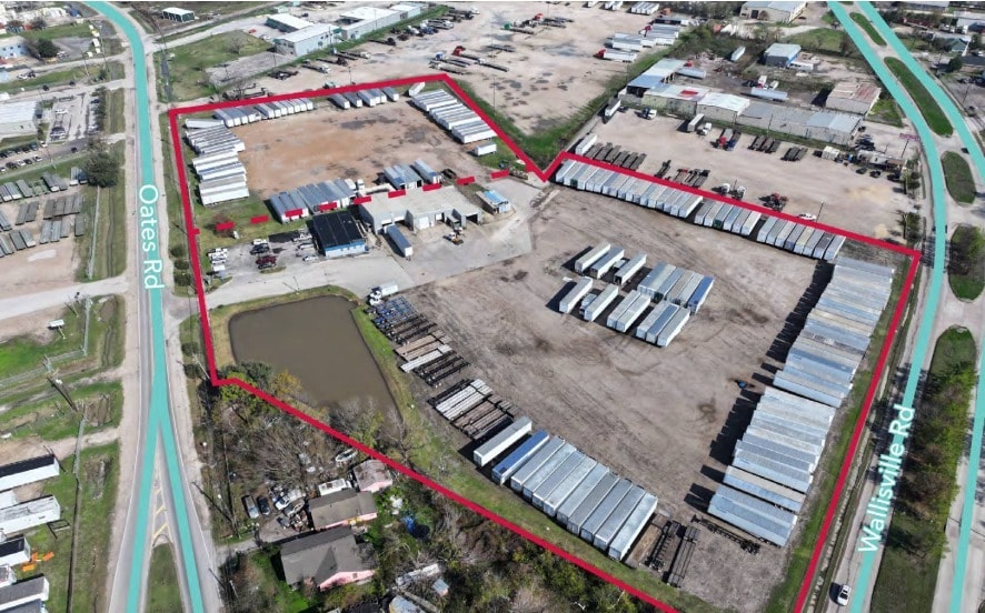 3622 Oates Rd, Houston, TX for lease - Aerial - Image 2 of 5