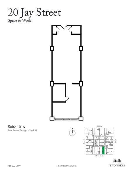 20 Jay St, Brooklyn, NY for lease - Site Plan - Image 2 of 6