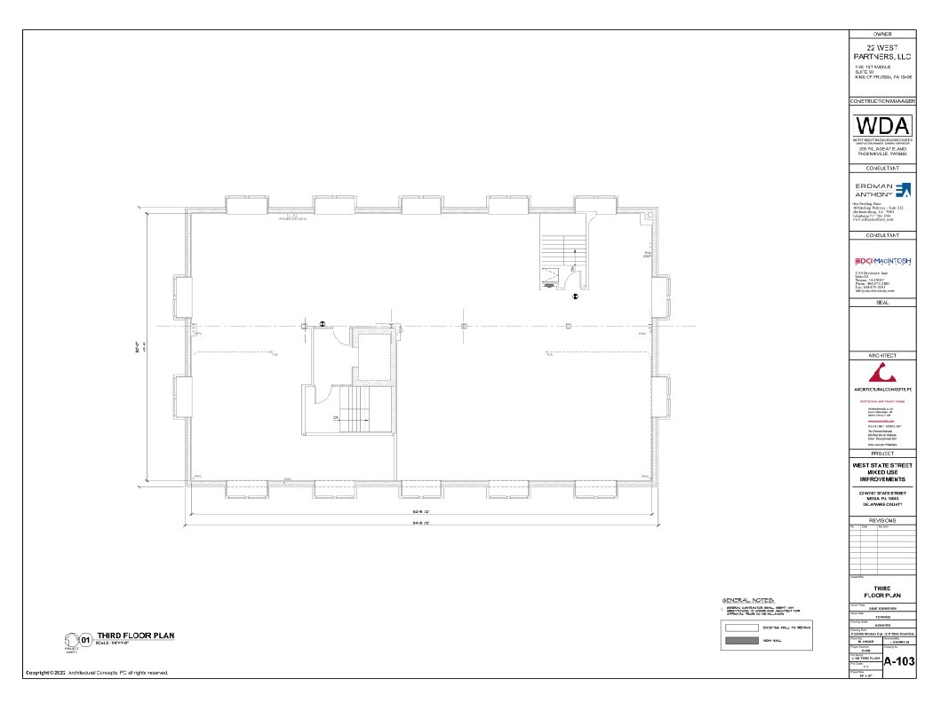 22 W State St, Media, PA for lease Floor Plan- Image 1 of 1