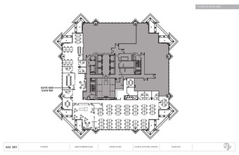 600 Peachtree St NE, Atlanta, GA for lease Floor Plan- Image 1 of 1