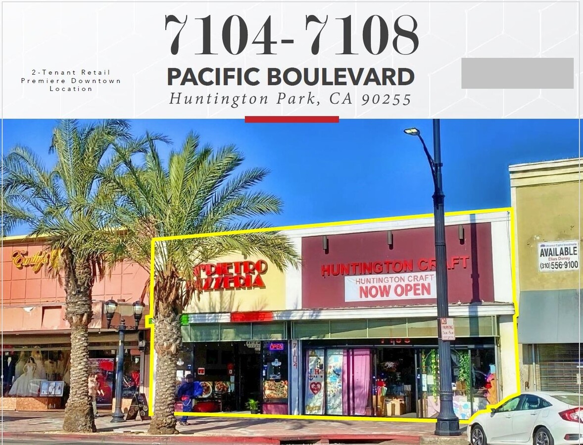 7104-7108 Pacific Blvd, Huntington Park, CA 90255 - Retail For Sale ...