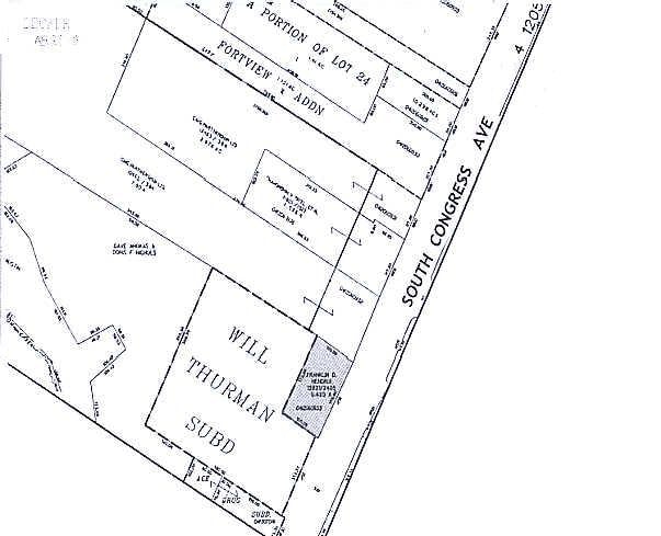 4712 S Congress Ave, Austin, TX for sale - Plat Map - Image 2 of 38