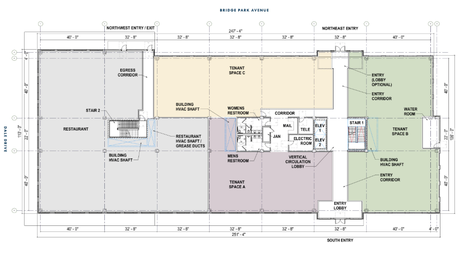 4455 Bridge Park Ave, Dublin, OH for lease Floor Plan- Image 1 of 1