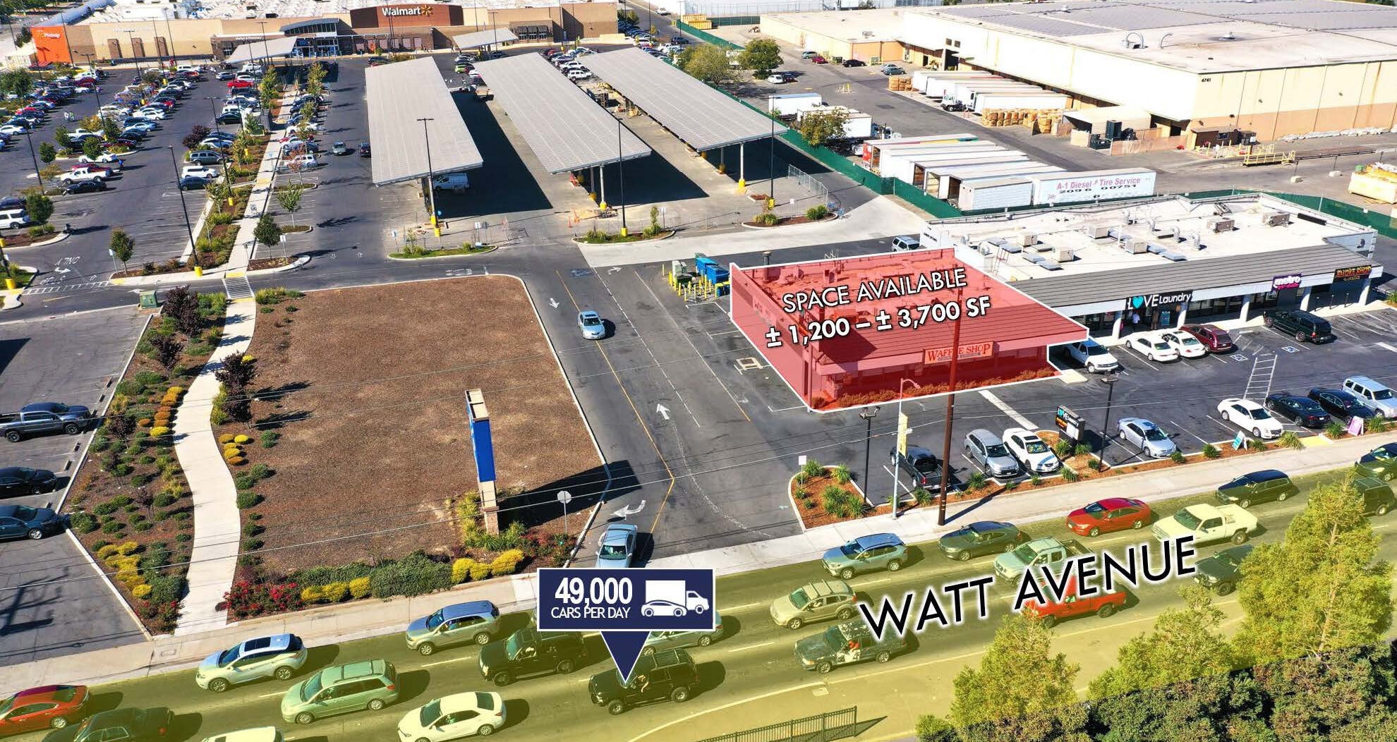 4641 Watt Ave, North Highlands, CA for lease Building Photo- Image 1 of 3