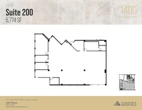 1400 S Colorado Blvd, Denver, CO for lease Floor Plan- Image 1 of 1