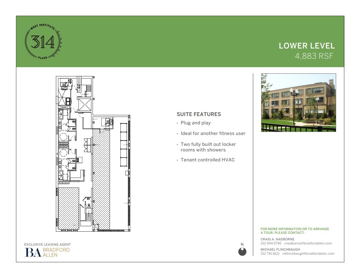 314 W Institute Pl, Chicago, IL for lease Floor Plan- Image 1 of 11