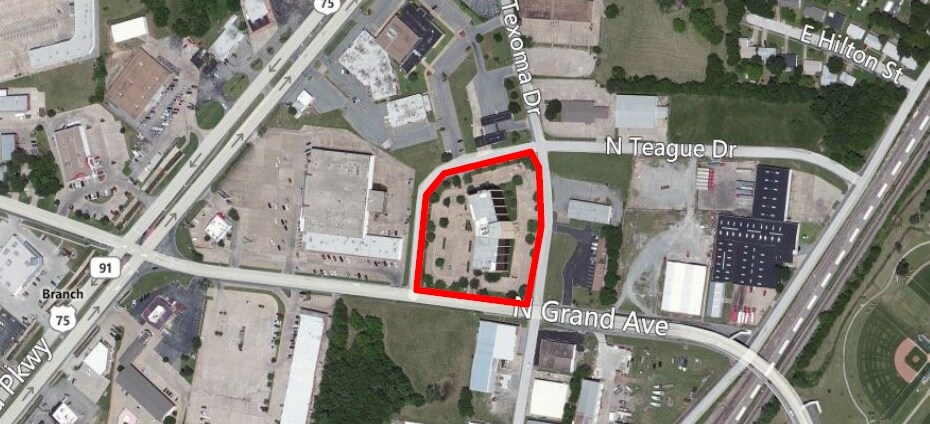 1800 Teague Dr, Sherman, TX for lease - Aerial - Image 2 of 56