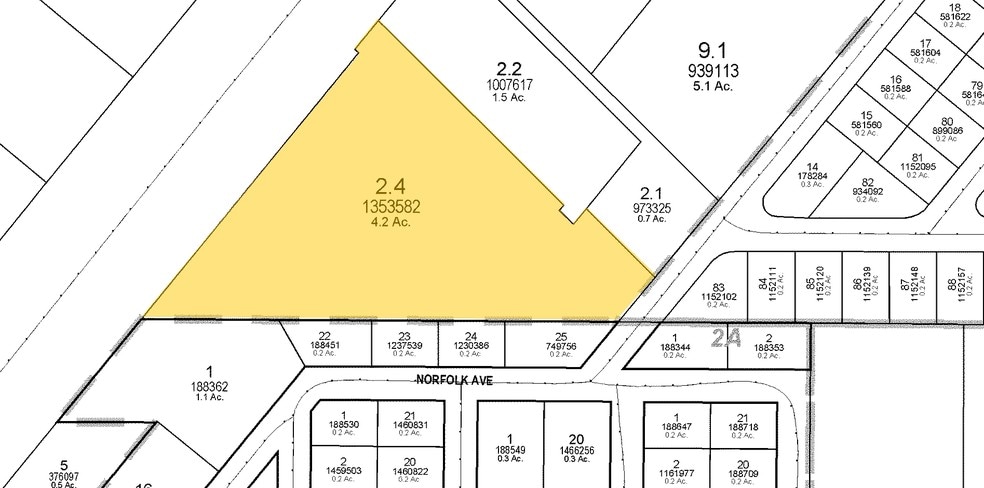 3606 Commercial Way, Spring Hill, FL for sale - Plat Map - Image 2 of 2