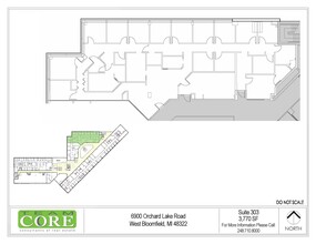 6900 Orchard Lake Rd, West Bloomfield, MI for lease Floor Plan- Image 1 of 1