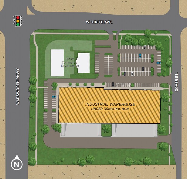 10795 Dover St, Westminster, CO for lease - Site Plan - Image 3 of 3