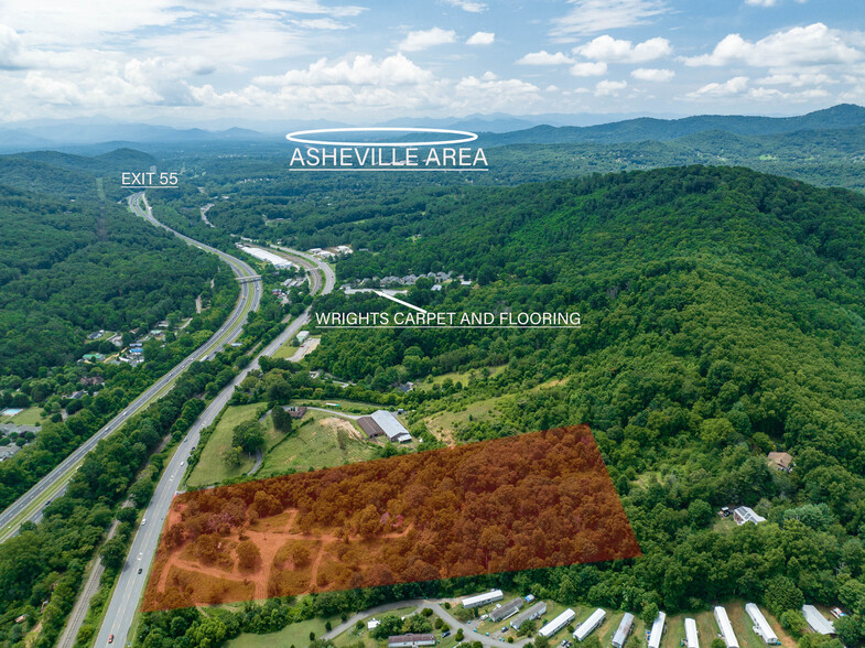 HWY 70, Swannanoa, NC for sale - Aerial - Image 3 of 4