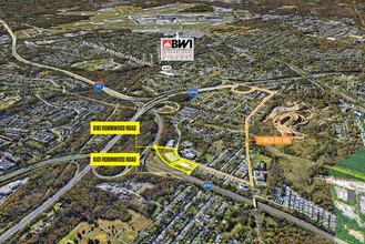 6161 Robinwood Rd, Baltimore, MD - aerial  map view