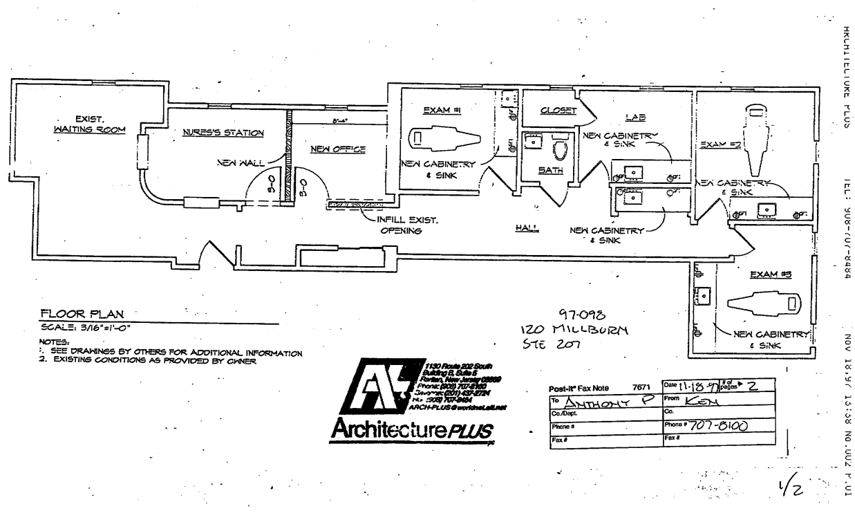 120 Millburn Ave, Millburn, NJ for lease Floor Plan- Image 1 of 1