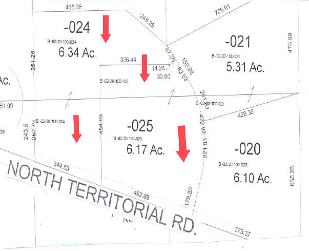 955 E Territorial Rd, Whitmore Lake, MI for sale Plat Map- Image 1 of 1