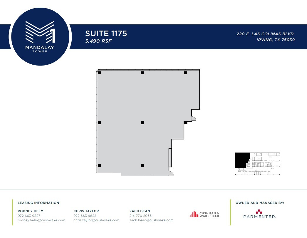 220 E Las Colinas Blvd, Irving, TX for lease Floor Plan- Image 1 of 1