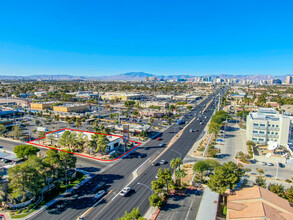 3085 E Flamingo Rd, Las Vegas, NV - aerial  map view